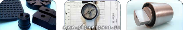 RUBBER MOULDINGS PIPE WIPERS