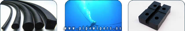 SHIPPING INDUSTRY PIPE WIPERS